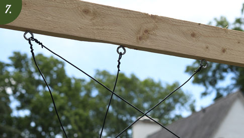 thread garden wire