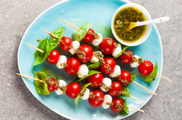 tomato-basil-skewers