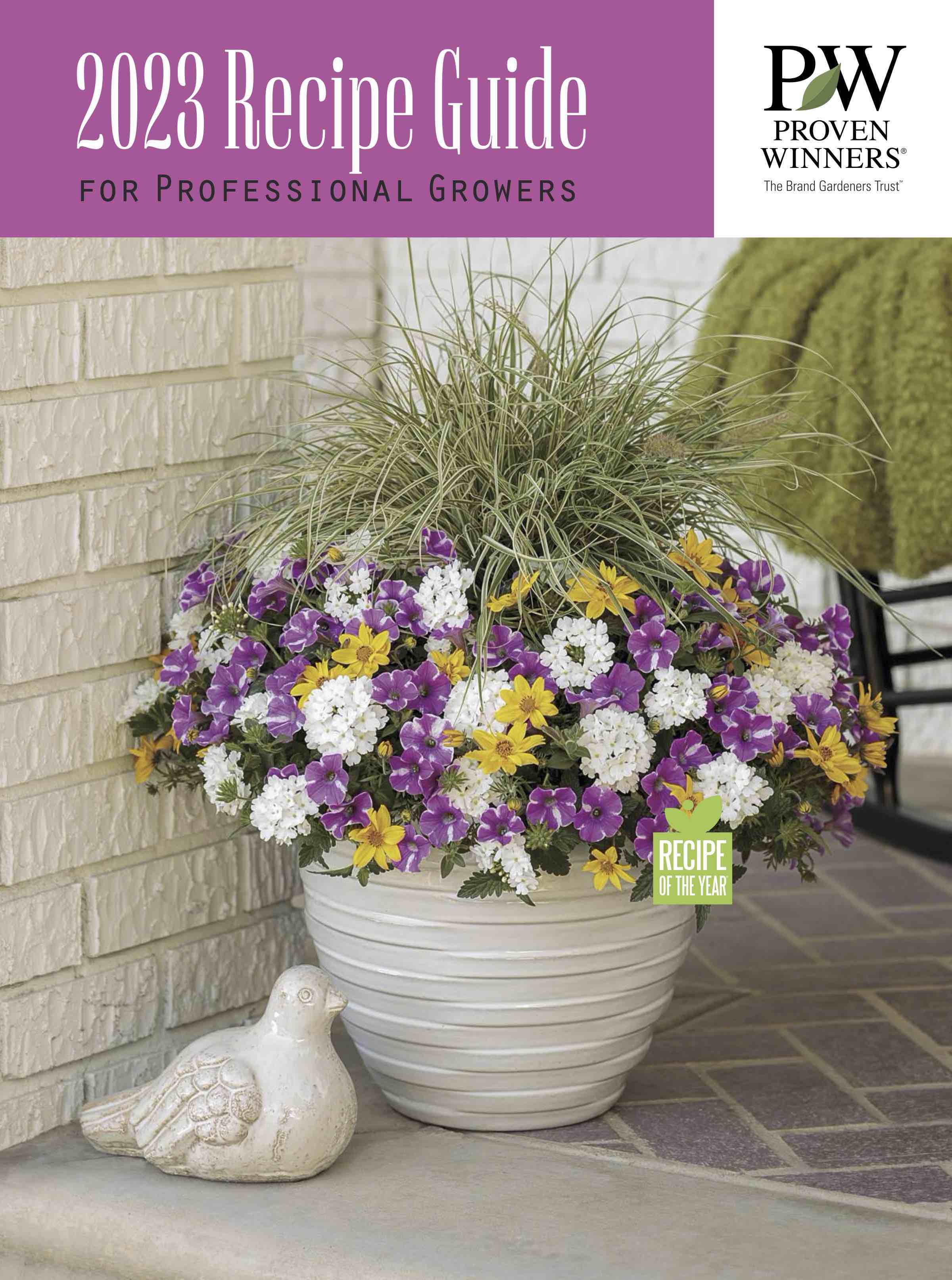 202223 Proven Winners® Recipe Guide for Professional Growers Singles