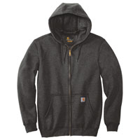 Carhartt® Men's Midweight Hooded Zip-Front Sweatshirt | Proven Winners