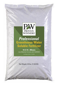Bag of Proven Winners professional fertilizer