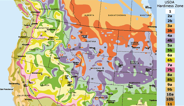 Zone Map Proven Winners